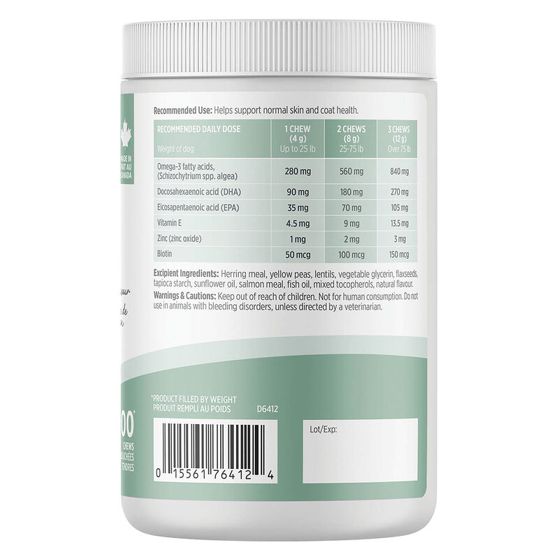 Nutrience, Skin & Coat Dog Supplement image number null