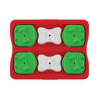 Dog Brick Interactive Treat Puzzle - Red - Small image number null