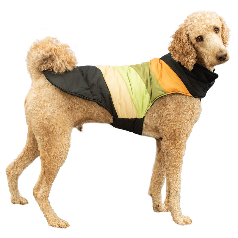 Canada Paws, Chevron Coat - Black - Dog Coat image number null