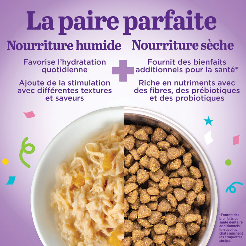 Wellness, Appetizing Entr&eacute;e - Shredded Chaicken & Salmon in Sauce - Wet Cat Food image number null