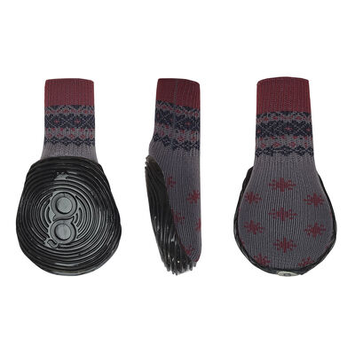 All-Season Dog Boots Winter Print, 2XS