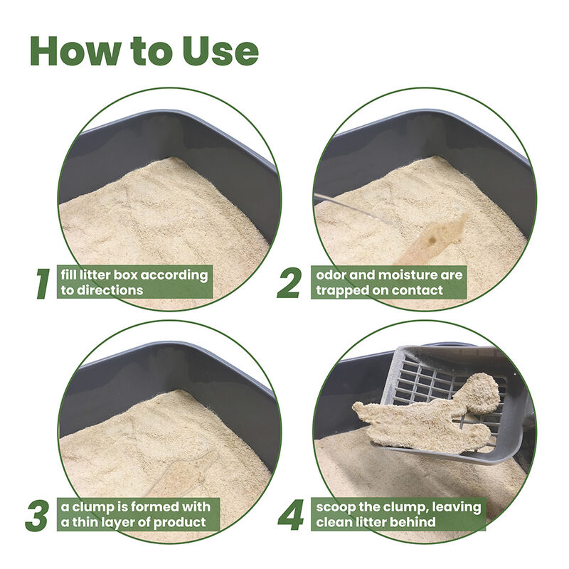 Almo Nature, Plant Based Clumping Litter - Cat Litter image number null