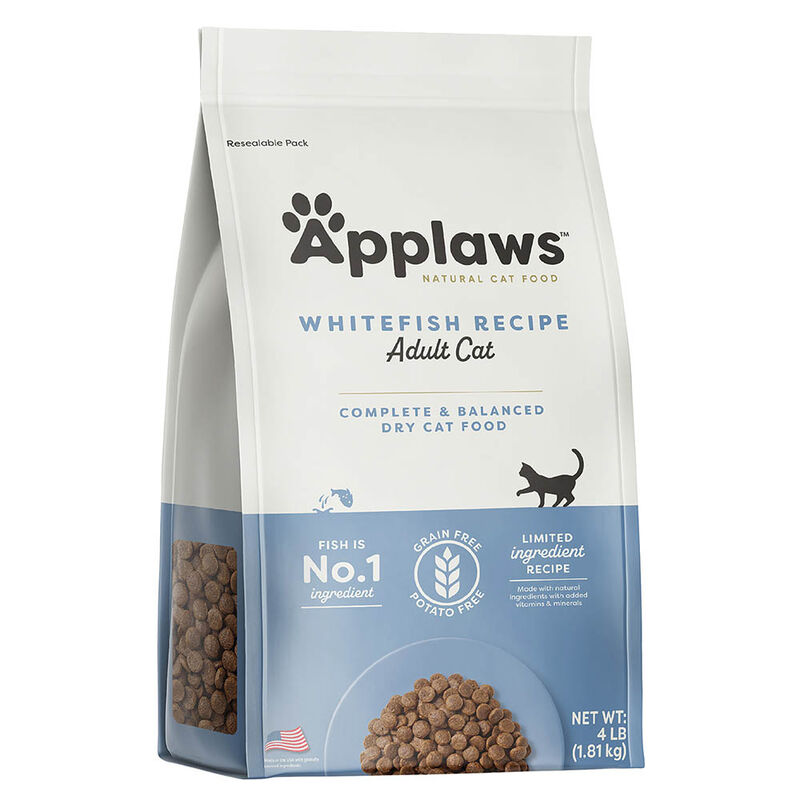 Applaws, Feline Adult - Whitefish - 1.81 kg - Dry Cat Food image number null