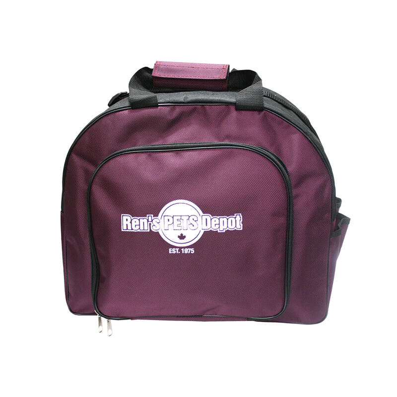 White Bear, Grooming Bag - Purple - 16.5x13.5x9" image number null