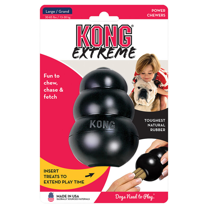 KONG, Extreme - BlacK - Chew Dog Toy image number null