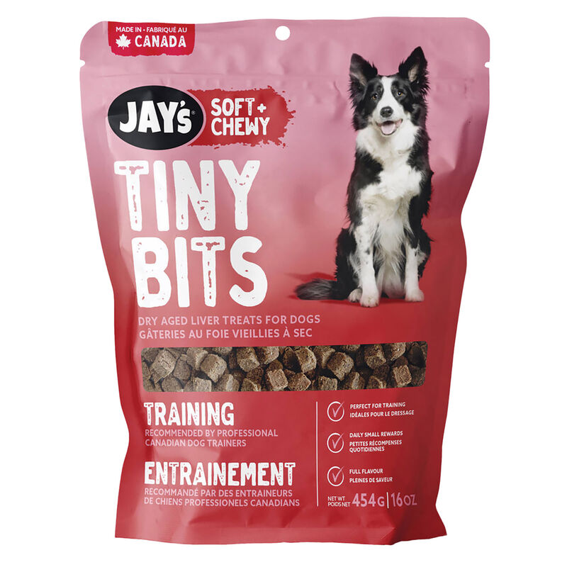 JAY'S TASTY ADVENTURES, Tiny Bits Dog Training Treats - Dry Aged Liver image number null