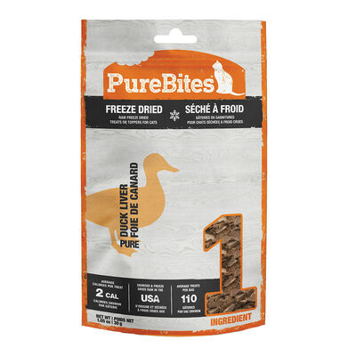 PureBites, Value Size Cat Treats - Duck - 30 g - Freeze Dried Cat Treat