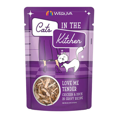 Weruva, Can Feline  - Love Me Tender-Chicken&Duck-85g - Shreds - Wet Cat Food