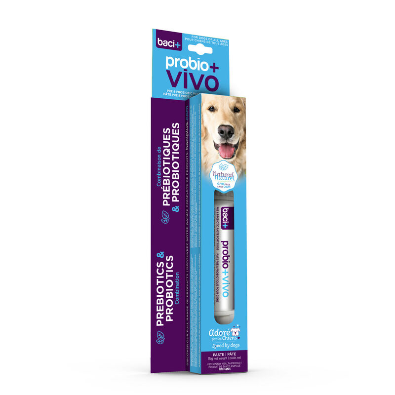 Baci+, probio+ VIVO Pre & Probiotics Combination Paste for Dogs image number null