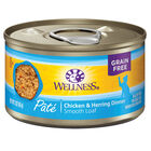 Wellness, Canned Cat Food, Complete Health, Chicken & Herring - Wet Cat Food image number null