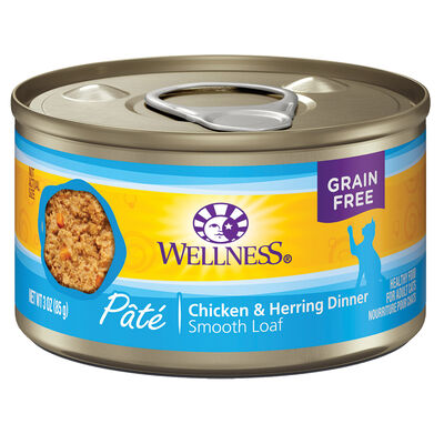 Wellness, Canned Cat Food, Complete Health, Chicken & Herring - Wet Cat Food