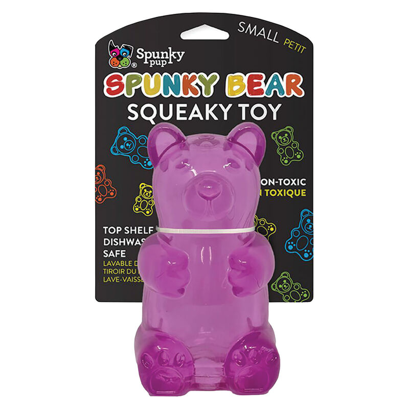 Spunky Pup, Spunky Bear - Squeaky Toy image number null