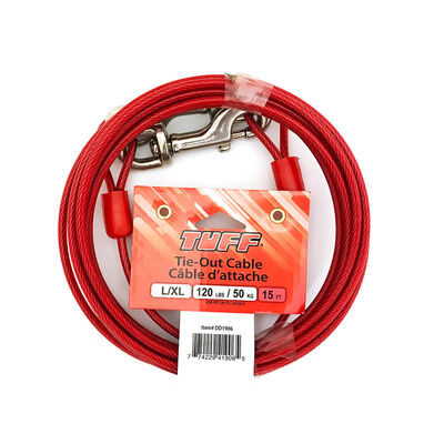 TUFF, Cable - LGE/XLG - up to 120lbs - 15'
