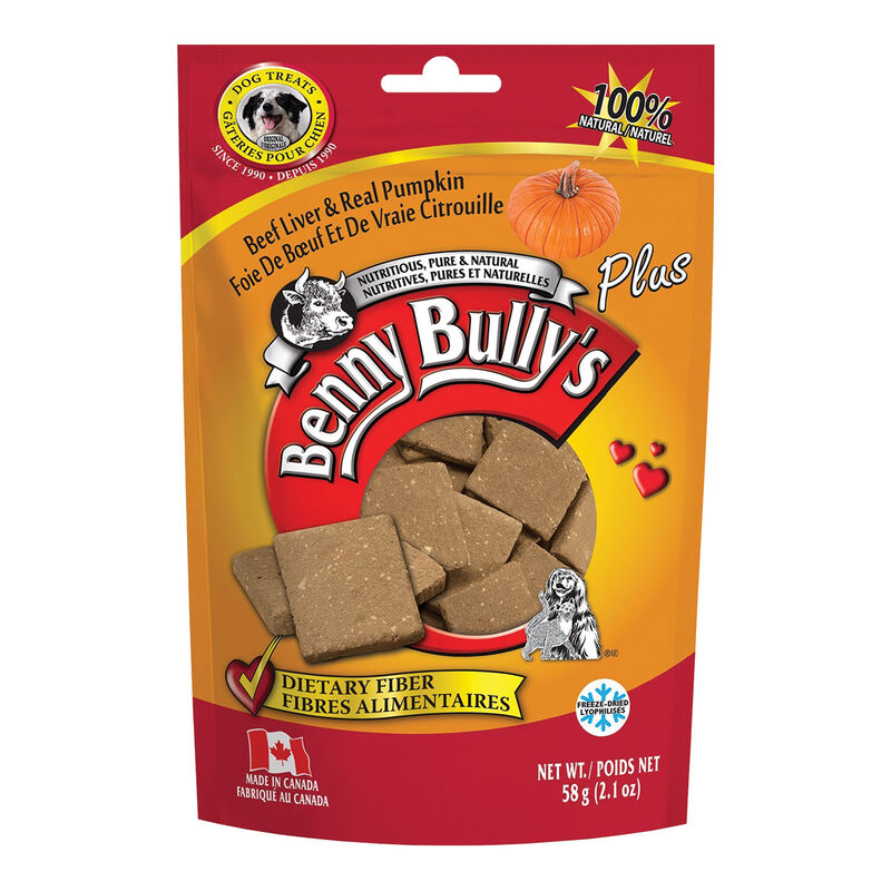 Benny Bully's, Liver Plus - Pumpkin - 58 g - Dog Treat image number null