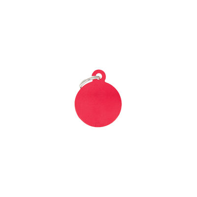 Aluminum Round - Red - Big