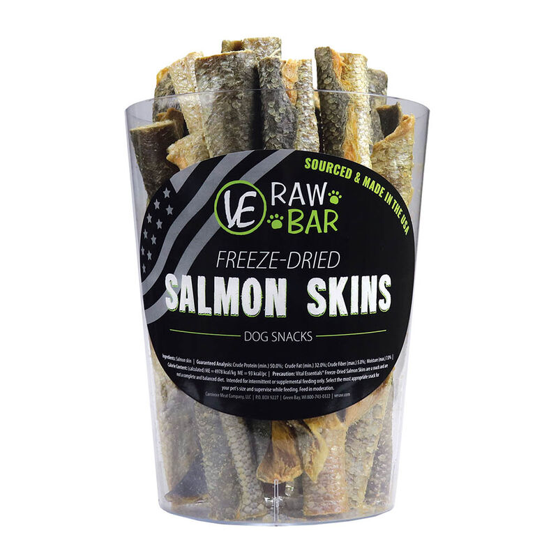 Vital Essentials, Raw Bar - FD Salmon Skins image number null