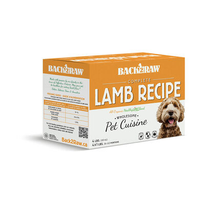Back2Raw, Complete - Lamb Recipe - 1.81 kg - 4 x 1 lb