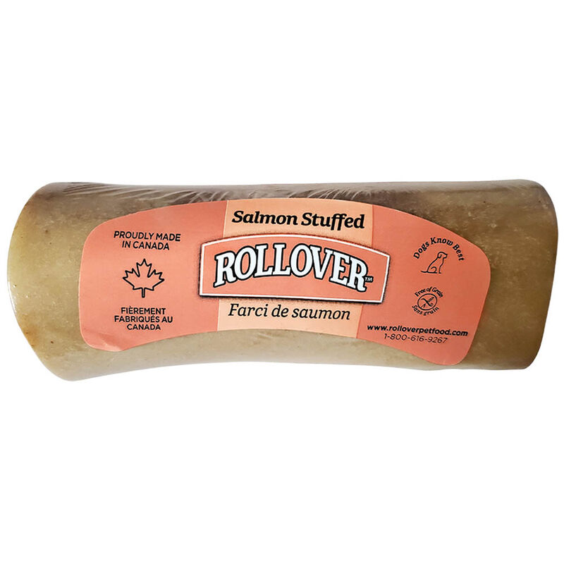 Rollover Small Grain Free Salmon Beef Bone image number null