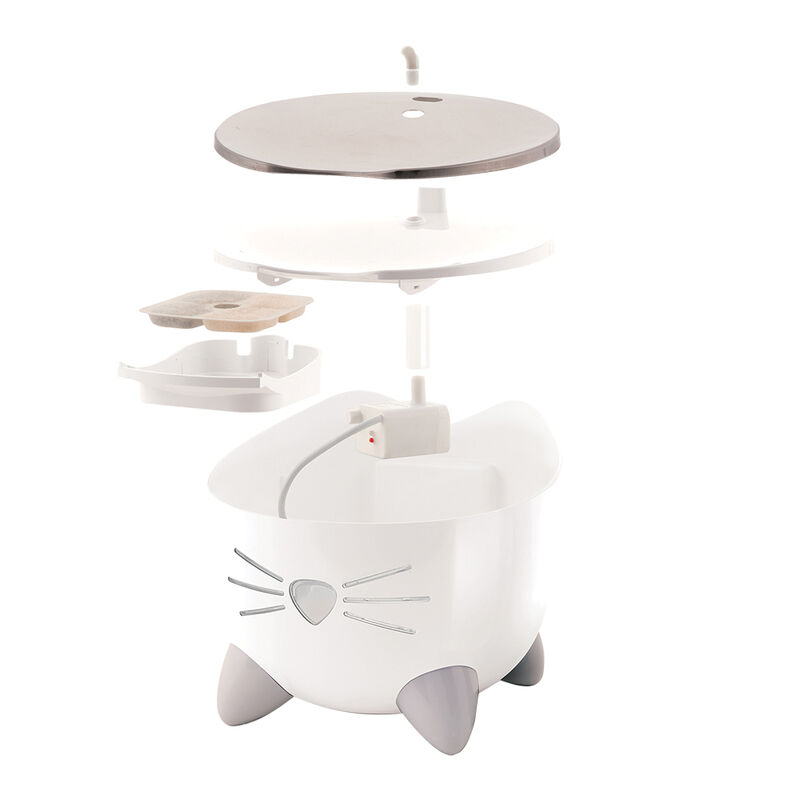 Catit, PIXI Smart Fountain w/ Stainless Steel Top image number null