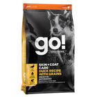 GO! SOLUTIONS, SKIN + COAT CARE Duck Recipe with Grains for dogs - Dry Dog Food image number null