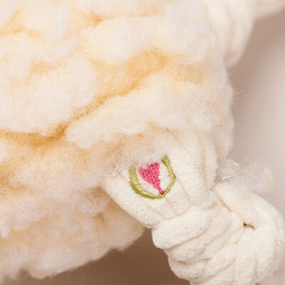 Huggle Hounds, HuggleFleece, FlufferKnottie - Louise the Lamb