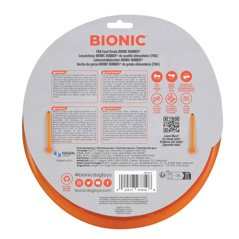 Bionic, Toss-N-Tug Ring - 9" image number null