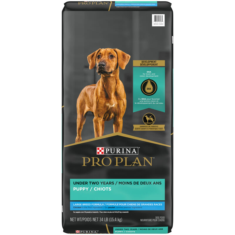 Purina Pro Plan Development Under Two Years Puppy, Large Breed Dry Dog Food Formula 8.16kg image number null
