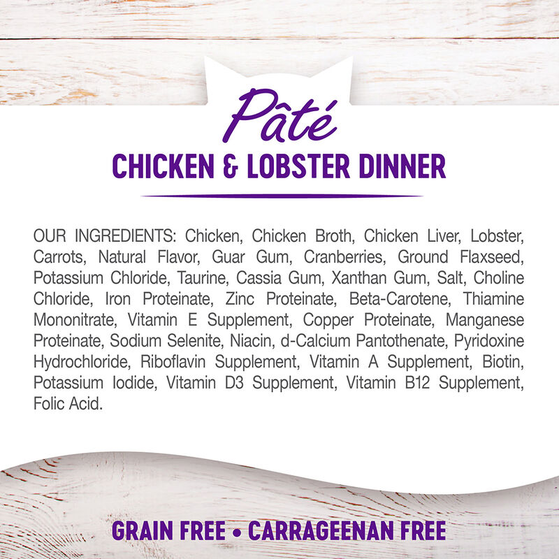 Wellness, Canned Cat Food, Complete Health, Chicken & Lobster - Wet Cat Food image number null