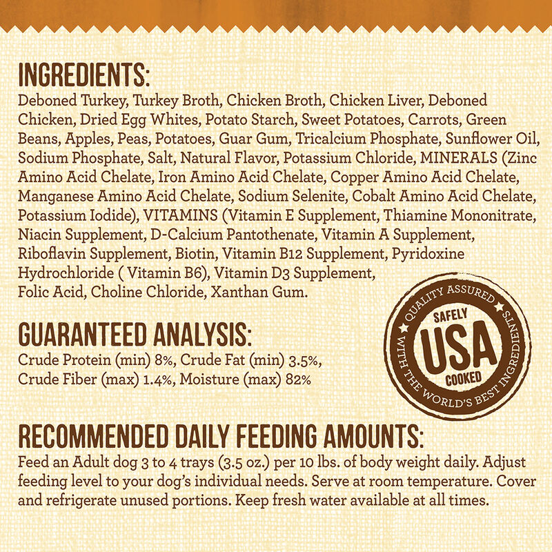 Merrick, Lil'Plates Grain Free Tiny Thanksgiving Day Dinner - 99 g - Wet Dog Food image number null