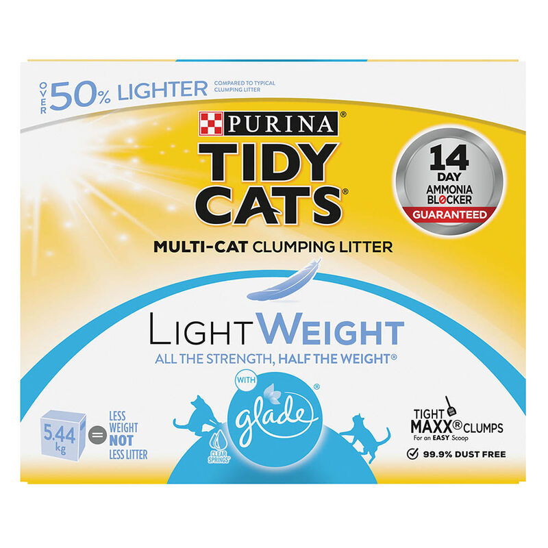 Tidy Cats, LightWeight with Glade Clumping Cat Litter image number null