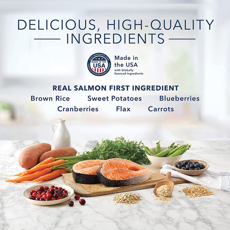 Blue Buffalo Tastefuls Indoor Health Natural Adult Dry Cat Food, Salmon & Brown Rice image number null