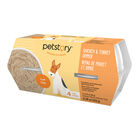 Petstory, Chicken & Turkey Loaf - Wet Dog Food image number null