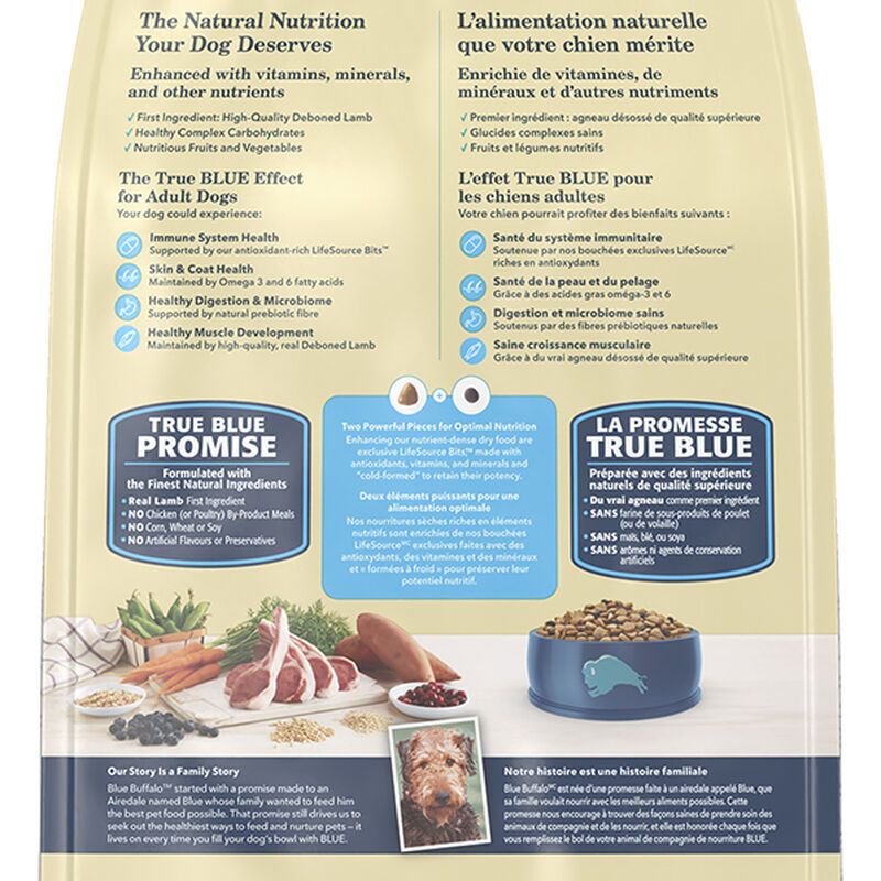 Blue Buffalo, Adult - LP - Lamb - Dry Dog Food image number null