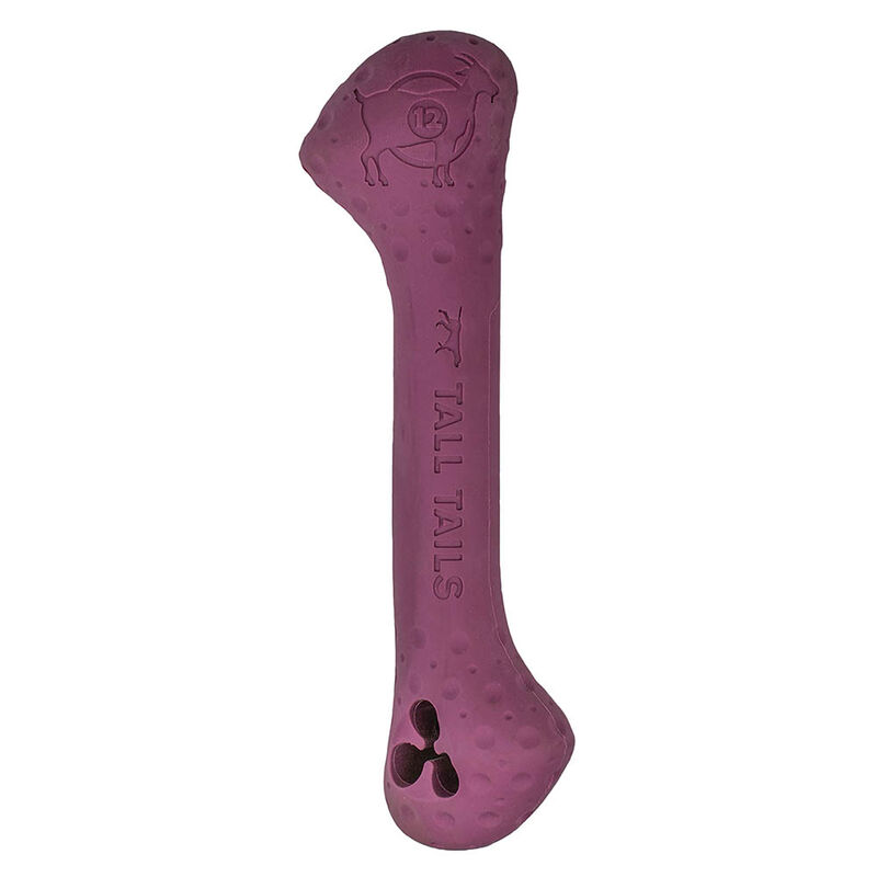 Tall Tails, GOAT Rubber Bone - 12" - Toss Dog Toy image number null