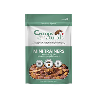 Crumps' Naturals, Mini Trainers Chicken (semi-moist) - Dog Treat