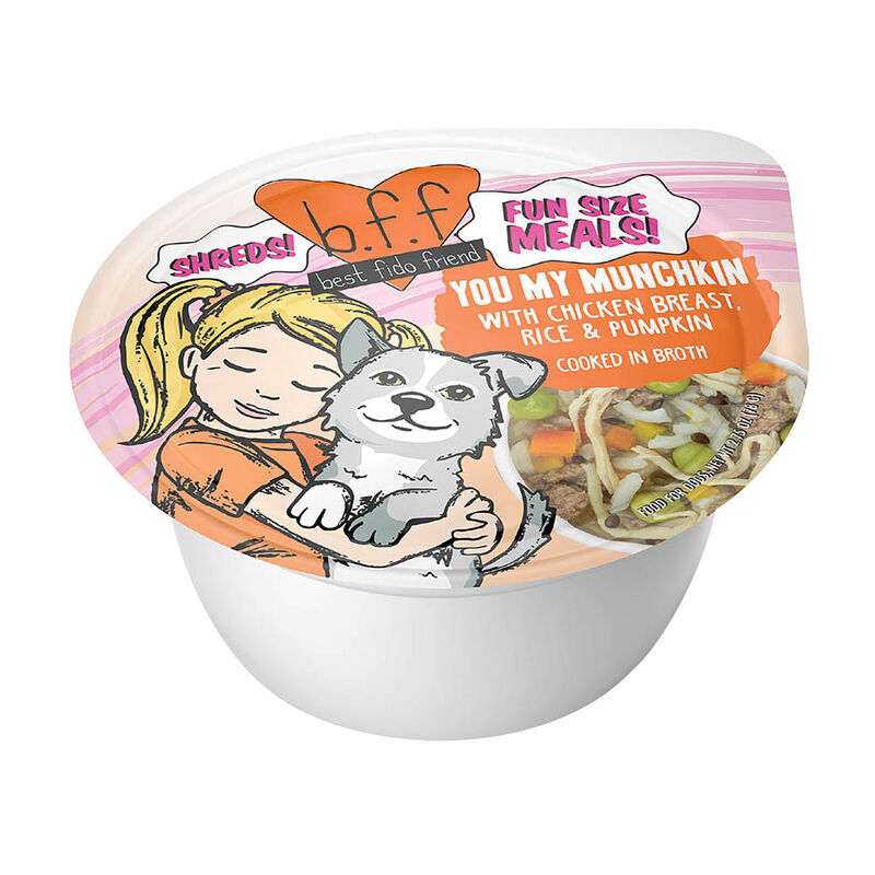 Weruva, Tub, Adult - You My Munchkin - 78 g - Shreds  - Wet Dog Food image number null