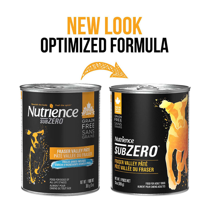 Nutrience Subzero Grain Free - Fraser Valley PÃ¢tÃ© - Wet Dog Food image number null