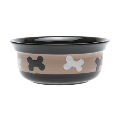 PetRageous, City Pets Bowl With Bone