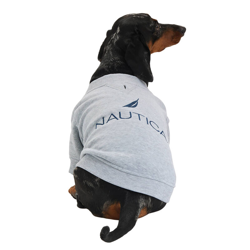 Nautica, Crewneck Logo Sweatshirt - Grey image number null