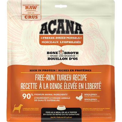 Acana, Adult - FD Morsels - Free Run Turkey - 227 g - Freeze Dried Dog Food