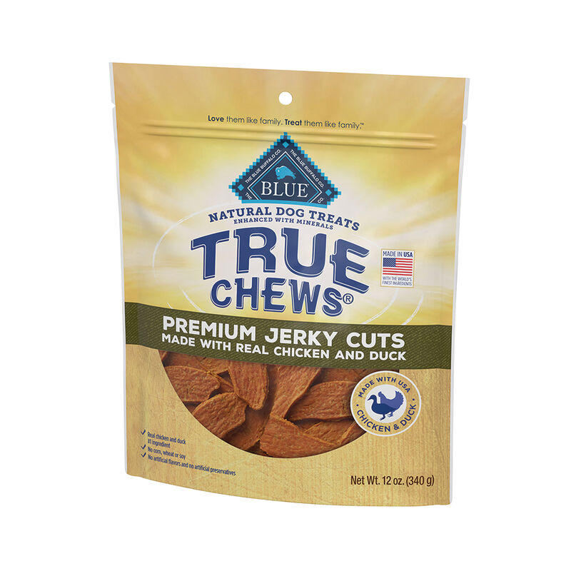 Blue Buffalo, True Chews - Jerky Chicken & Duck - 340 g - Dog Treat image number null