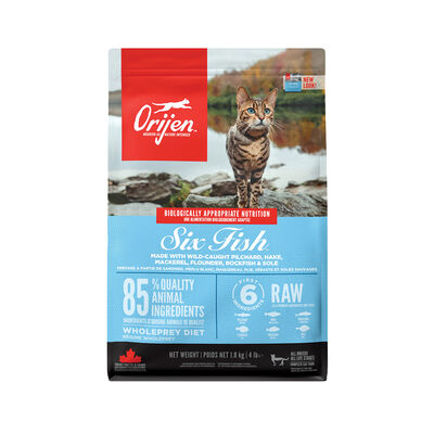 Orijen, Feline Adult Six Fish - Dry Cat Food