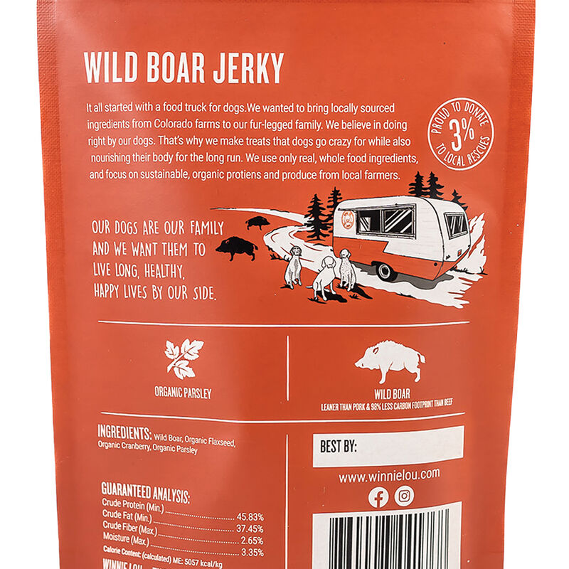 Winnie Lou, Wild Boar Jerky - 71 g image number null
