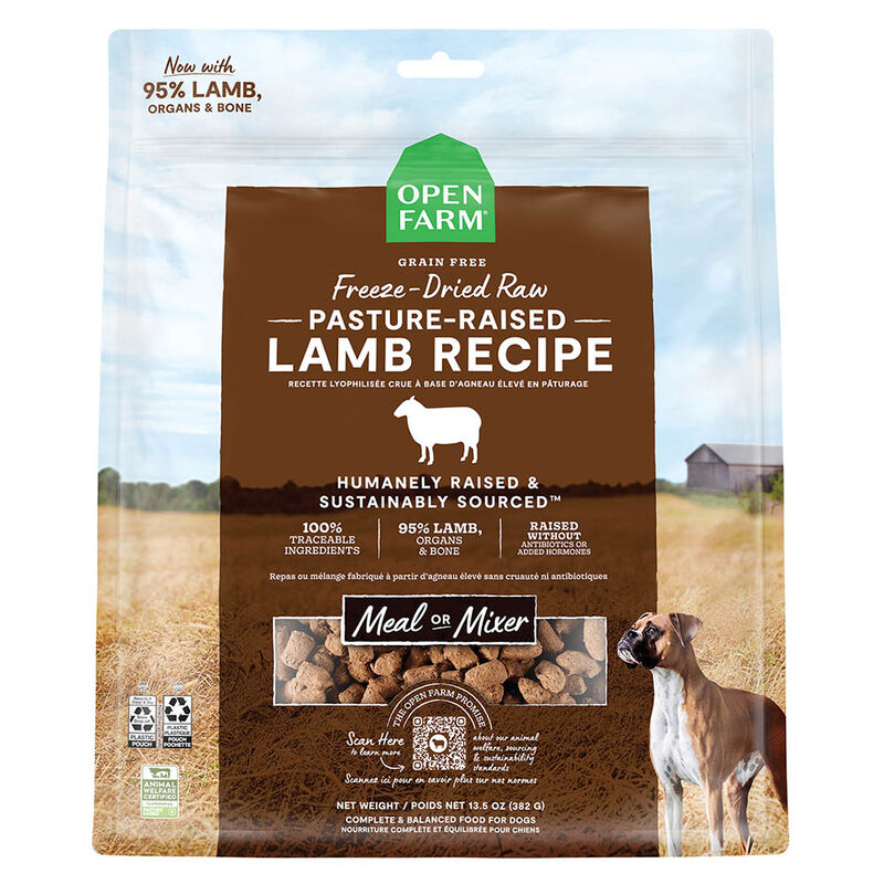 Open Farm, Pasture-Raised Lamb Freeze Dried Raw Dog Food - Freeze Dried Dog Food image number null