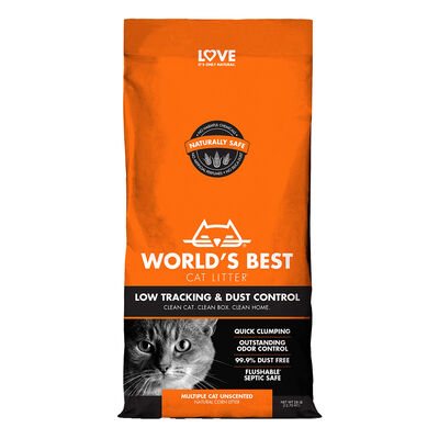 World's Best, Cat Litter, Low Tracking & Dust Control