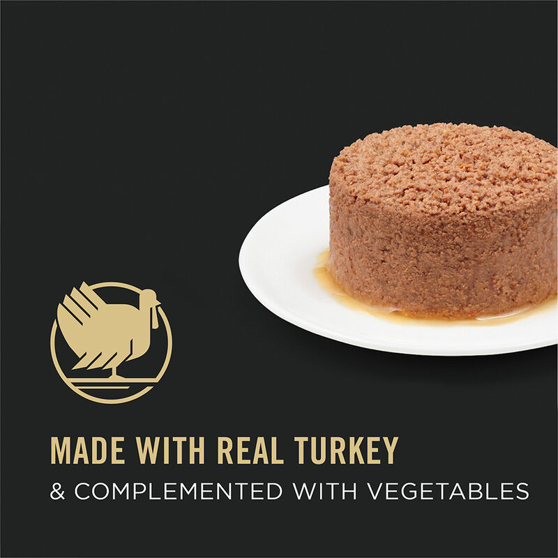 Pro Plan Wet Cat Complete Essentials Grain Free Turkey & Vegetable EntrÃ©e 156g image number null
