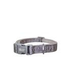 BeOneBreed Embroidered Dog Collar - Grey - M image number null