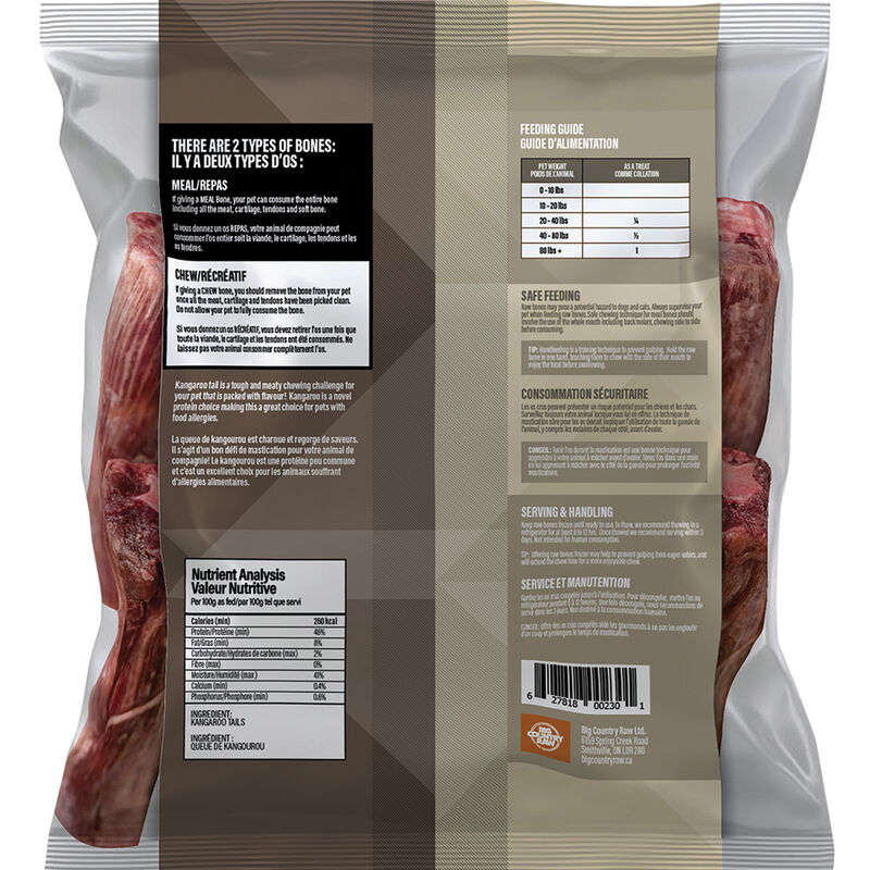 Kangaroo Tails - 2 lb image number null