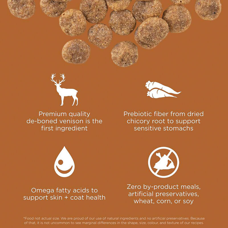 GO! SOLUTIONS, SENSITIVITIES Limited Ingredient Grain Free Venison Recipe for dogs - Dry Dog Food image number null
