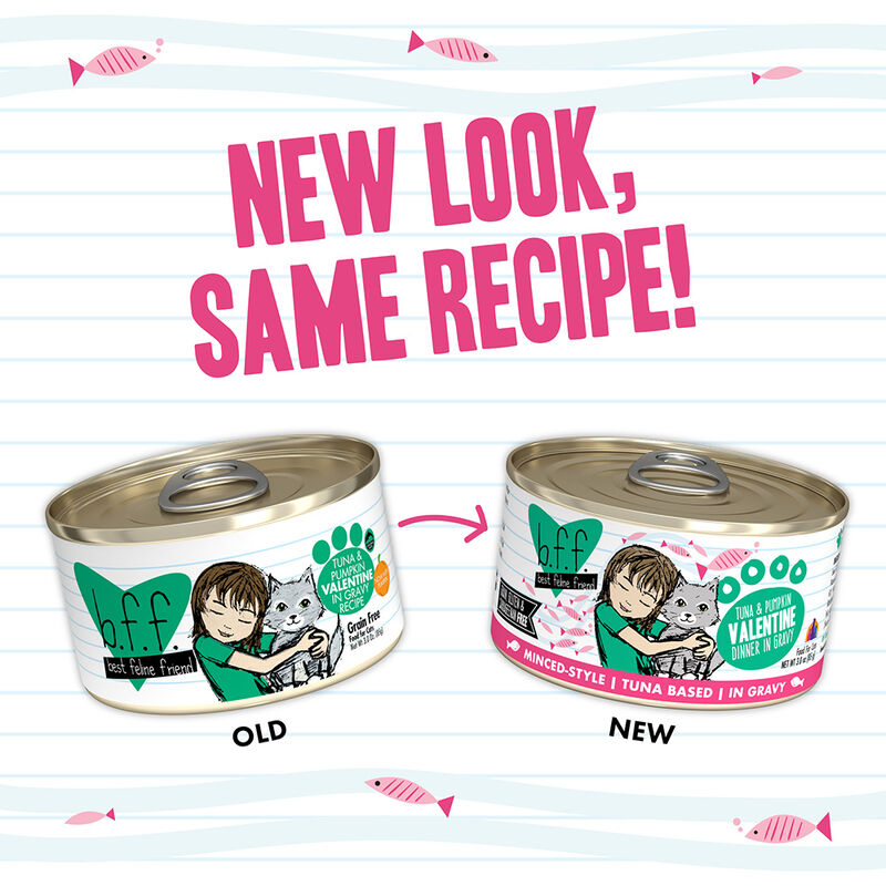 Weruva, Can Feline  - Tuna & Pumpkin Valentine - 156g - Minced - Wet Cat Food image number null